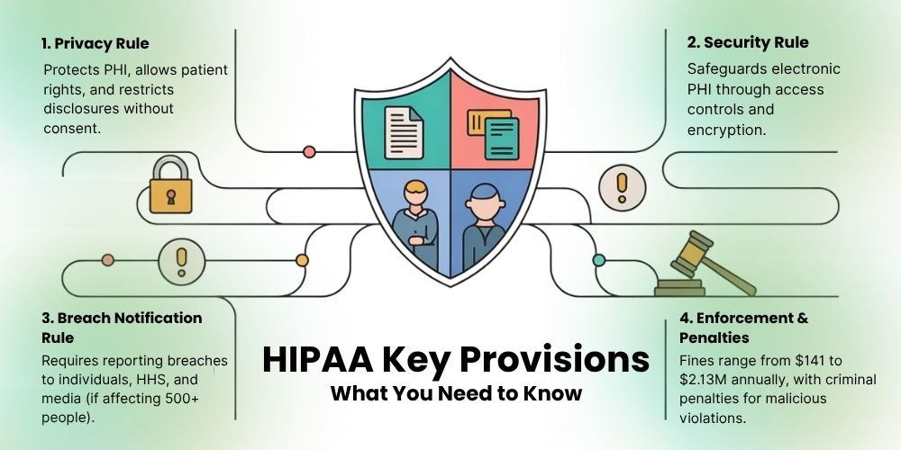 HIPAA Key Provisions