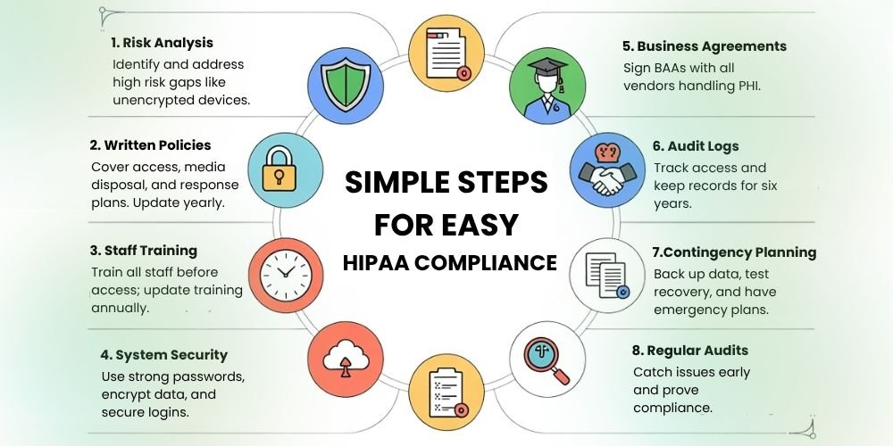 Simple Steps for an Easy HIPAA Compliance Checklist
